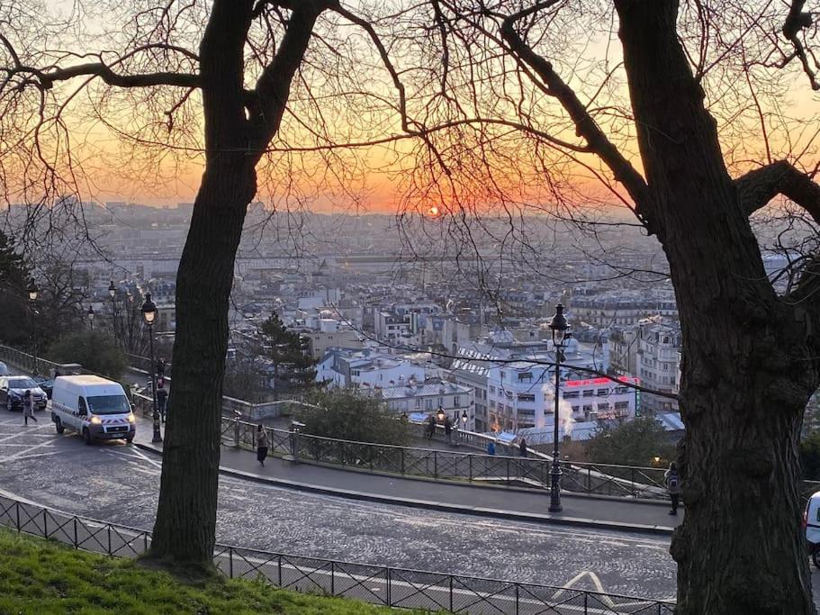 Montmartre Joli 2 Pieces Au Pied Du Sacre Coeur Daire Paris Dış mekan fotoğraf